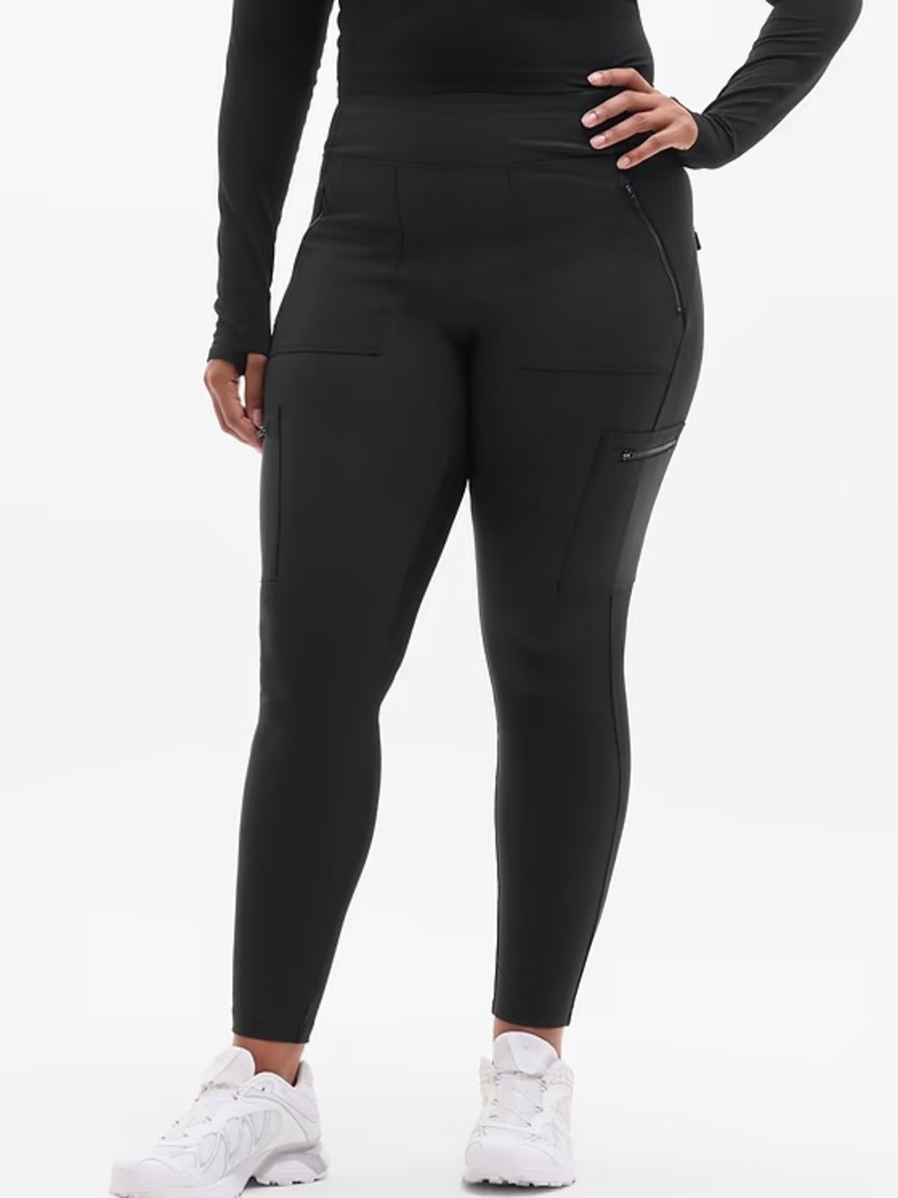 NWT athleta headlands hybrid cargo tight leggings size 26